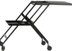 Arbeits- und Serviertisch Plico, rollbar