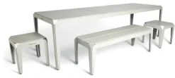 Bank Bended Bench 140