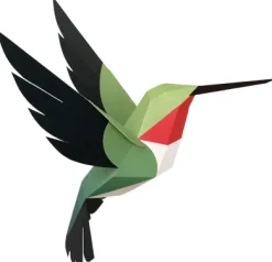 3D Papiermodell Vögel