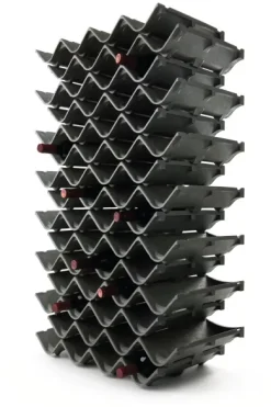 Flaschenregal Zigzag