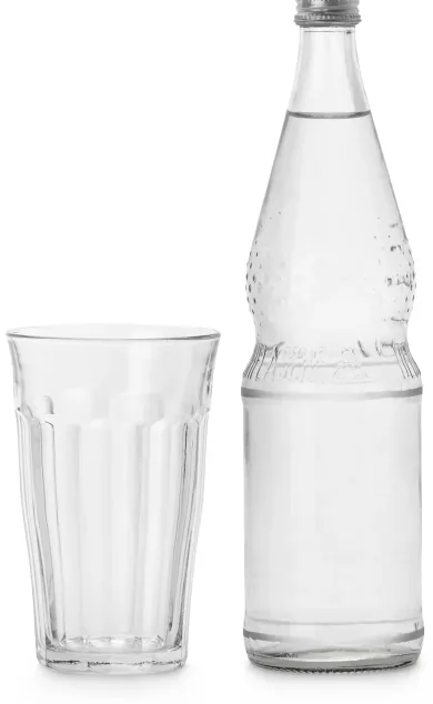 Französisches Bistroglas