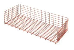 Gitterkorb zu Container DS