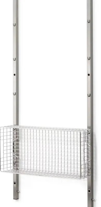 Gitterkorb zu Regalsystem Inox