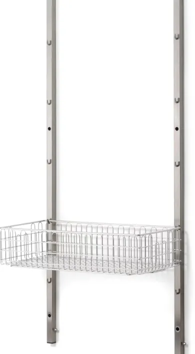 Gitterkorb zu Regalsystem Inox