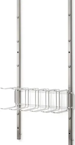 Hakenleiste zu Regalsystem Inox