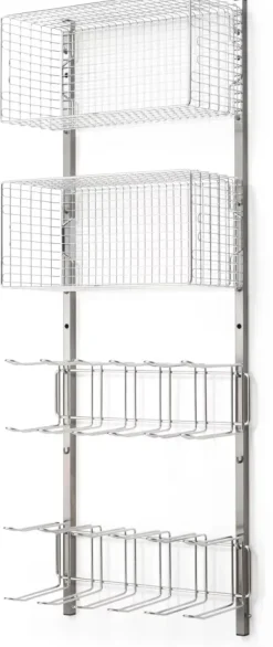 Hakenleiste zu Regalsystem Inox