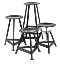 Hocker Chemnitz, klein monochrom