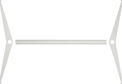 Kleiderstange zu Schrank P100