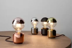 LED-Kopfspiegellampe Globe, Chrom