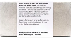 Seifenablage tob