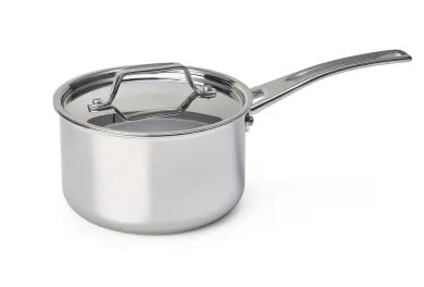 Stielkasserolle Edelstahl