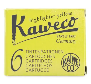 Tintenpatronen zu Marker Kaweco Neongelb