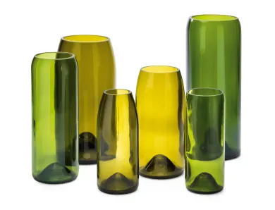 Vase Weinflasche