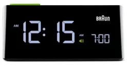 Wecker Braun LED, digital