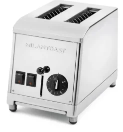 Zweischacht-Toaster Edelstahl